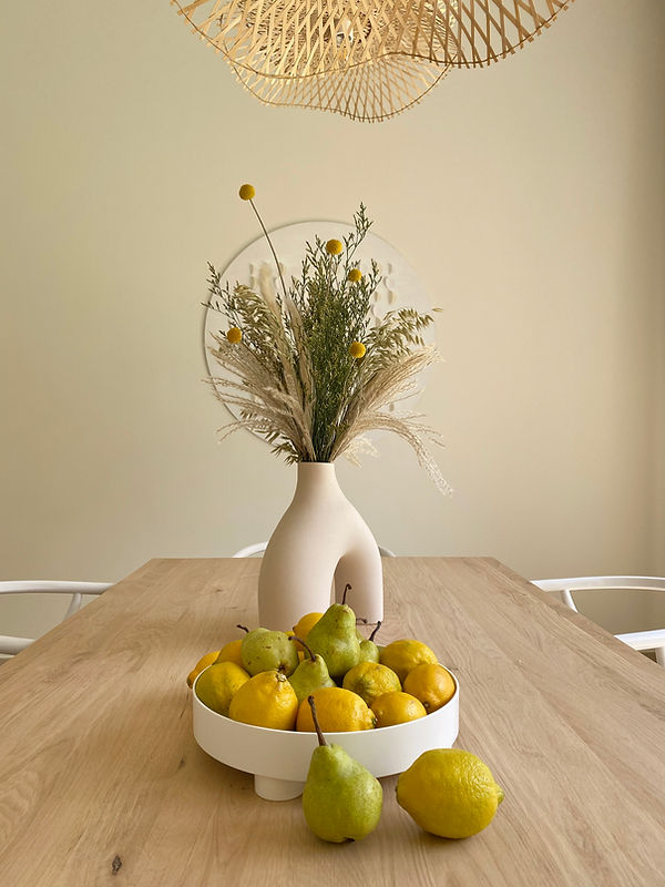 Marwa's OffWhite Scandi Home Project D'Ora Tokai Design
